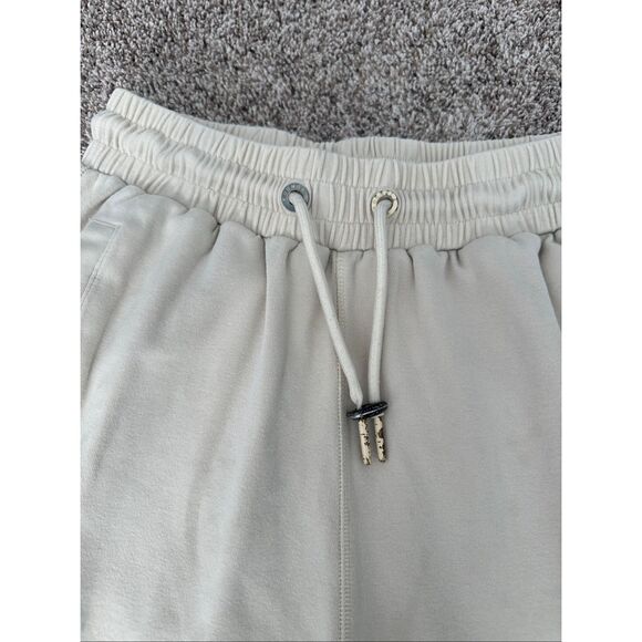 Youngla 228 Cloud Joggers For Mens Small Beige Off White Sweatpants Cuffed Soft - Picture 6 of 13